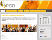 Tablet Screenshot of pgd.nu